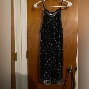 Black & White Old Navy Romper